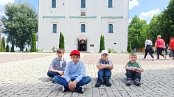 Ребята побывали в Богородице-Рождественском Бобреневом монастыре