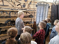Наши ребята посетили музей "Кузнечная слобода".