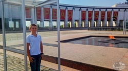 в музее Великой Отечественной войны