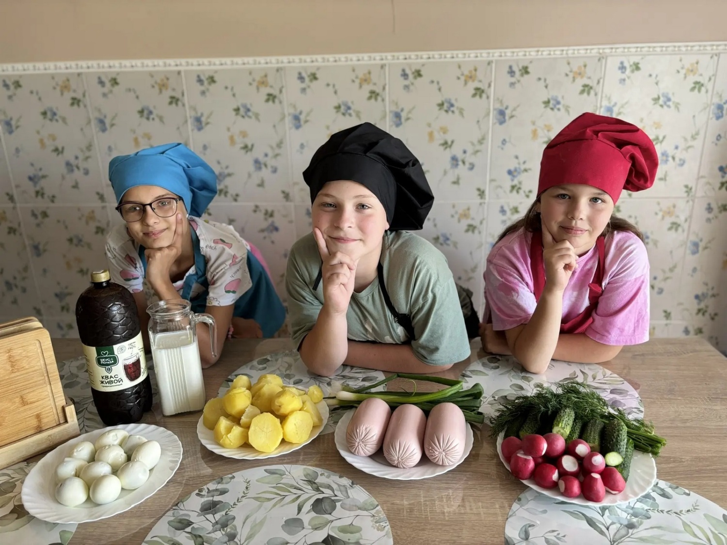 Летняя окрошка