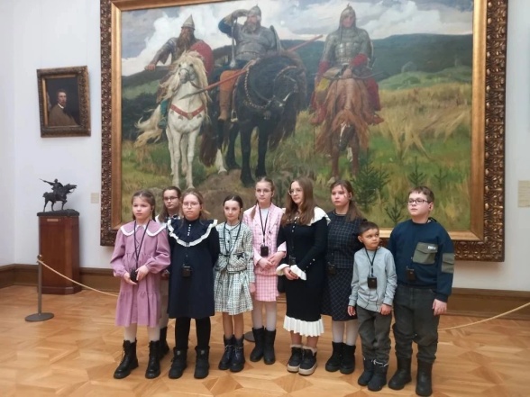 Путешествие в Третьяковскую галерею