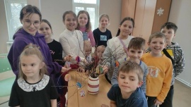 Занятия в Воскресной школе на пятой неделе Великого поста