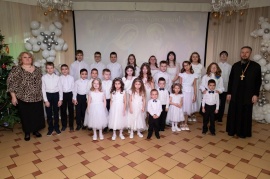 Занятия в Воскресной школе - Праздничный концерт