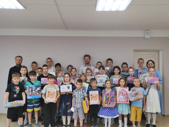 Занятия в Воскресной школе - День защиты детей