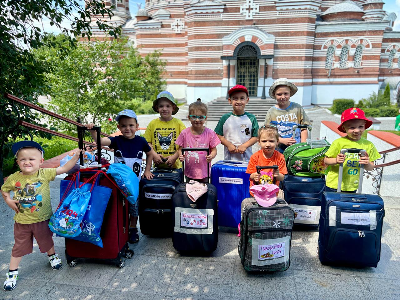 Отдых наших дошколят