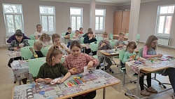 Занятия в Воскресной школе на Неделе о расслабленном