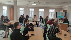 Занятия в Воскресной школе на пятой неделе Великого поста