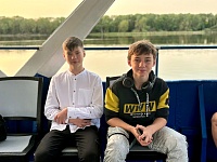 Путешествие по Оке на закате