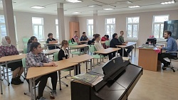 Занятия в Воскресной школе на Неделе о расслабленном