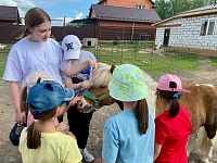 В гостях у детского конно-досугового центра «Лучик Добра»