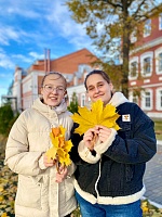 Золотой большой букет — Нам от осени привет!