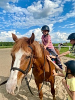 В гостях у детского конно-досугового центра «Лучик Добра»