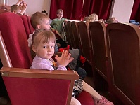 Наши дети посетили мюзикл "Буратино".