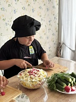 Летняя окрошка