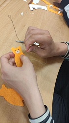 Занятия в Воскресной школе в первое воскресенье после Пасхи