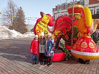 Масленица на приходе Троицкого храма!