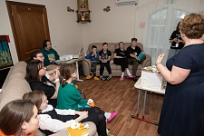В гости приехали ребята и преподаватели школы "Летово".