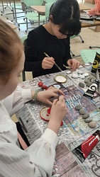 Занятия в Воскресной школе на пятой неделе Великого поста