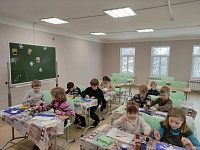 Занятия в Воскресной школе - Крещенские традиции