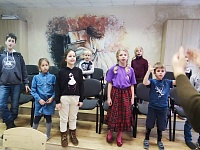 Занятия в Воскресной школе - "Зимняя сказка"