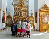 Младшие воспитанники центра посетили Богоявленский Старо-Голутвинский Богоявленский мужской монастырь