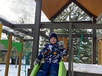 Зимние приключения наших малышей