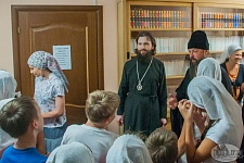 Визит благочинного города Коломны и Коломенского округа епископа Луховицкого Петра 