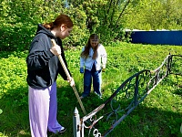 Эко-акция «Чистый памятник». 