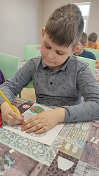 Занятия в Воскресной школе на пятой неделе Великого поста