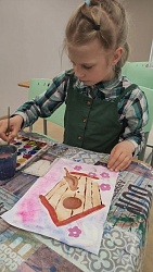 Занятия в Воскресной школе в первое воскресенье после Пасхи