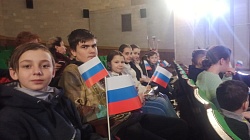 Наши воспитанники были приглашены на концерт ко Дню защитника Отечества