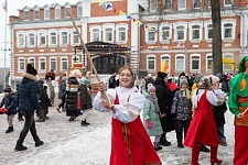 Масленичные гуляния на приходе Троицкого храма