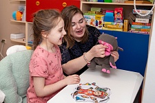 Работа наших замечательных психолога и логопеда