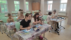 Занятия в Воскресной школе на Неделе о слепом
