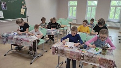 Занятия в Воскресной школе на Неделе о самаряныне