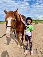 В гостях у детского конно-досугового центра «Лучик Добра»