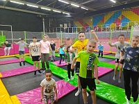 Выходные в батутном центре