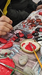 Занятия в Воскресной школе на пятой неделе Великого поста