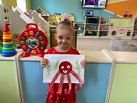 Аппликация в дошкольной группе.