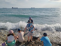 Первые дни на море!