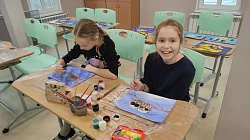 Занятия в Воскресной школе - изучение праздника Рождества Христова