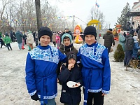 Масленичные гуляния на приходе Троицкого храма