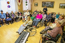 Концерт в социальном центре Ветеран