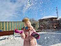 Зимние приключения наших малышей