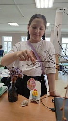 Занятия в Воскресной школе на пятой неделе Великого поста