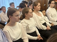 Встреча воспитанников с духовником центра протоиереем Алексием Виноградовым