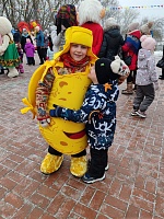 Масленичные гуляния на приходе Троицкого храма