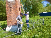 Эко-акция «Чистый памятник». 