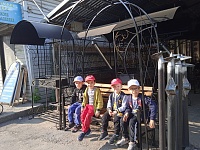 Малыши посетили строительный рынок, несколько его павильонов