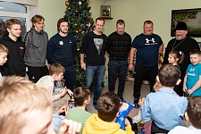 Хоккейная команда «Химик» (г. Воскресенск) у нас в гостях